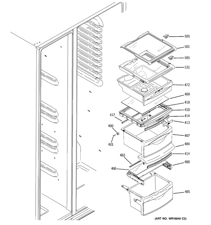 Diagram for GSS23WGTJCC