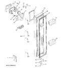 Diagram for 1 - Freezer Door