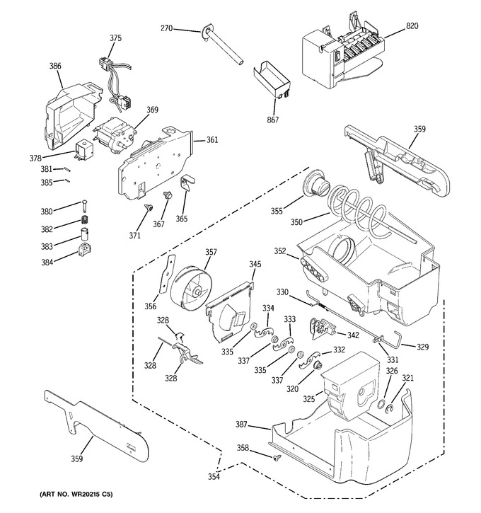 Diagram for PSDF5YGXCFWW