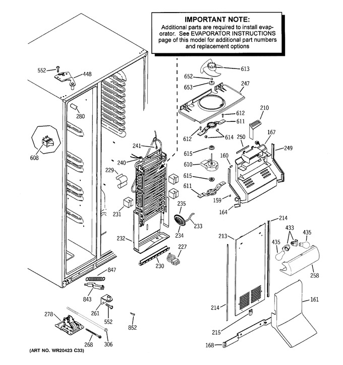 Diagram for ZCE23NGTIFNB