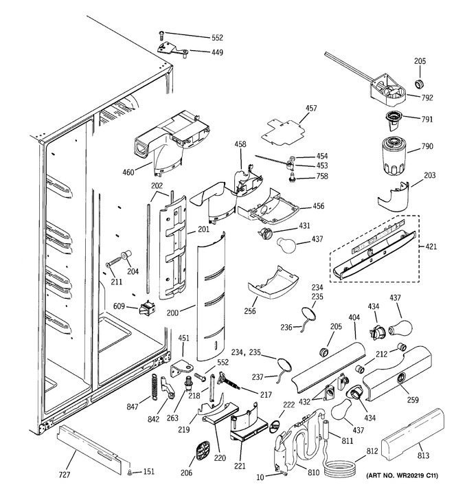 Diagram for ZFSB26DRLSS