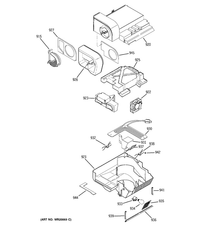 Diagram for PSF26RGWABB