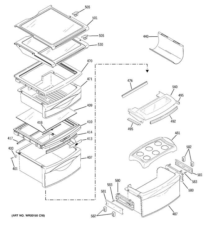 Diagram for ZFSB23DXCSS