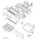 Diagram for 4 - Door & Drawer Parts