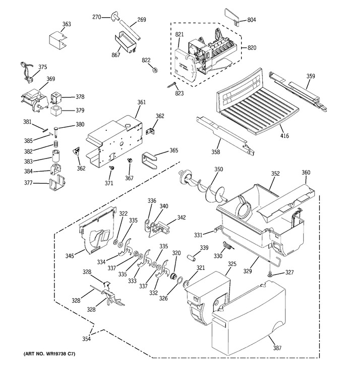 Diagram for HSS22GFTBWW