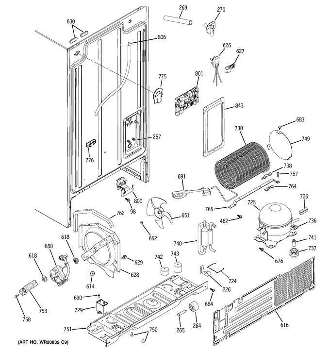 Diagram for HSS22GFTBWW