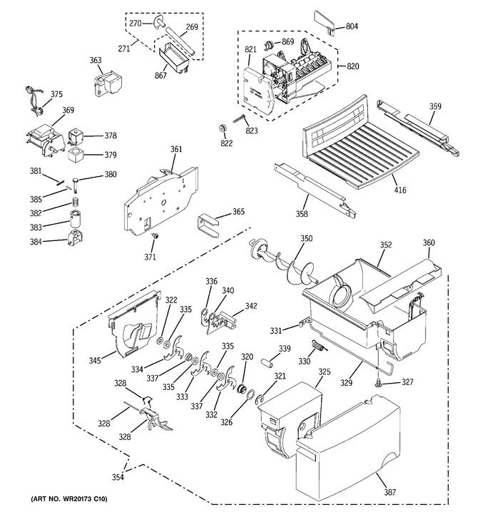 Diagram for GSF25IGXBBB