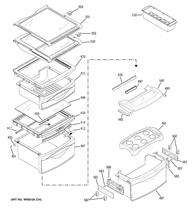 Diagram for ZCE23NGTAFNB