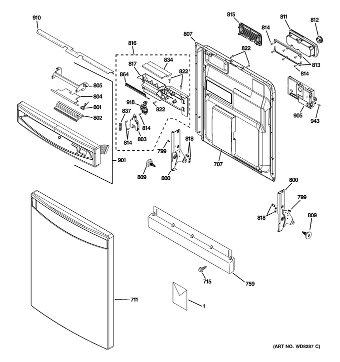 Diagram for GLD8700N20WW