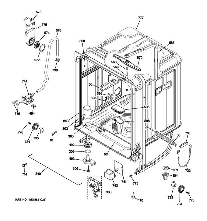 Diagram for GLD8700N20WW