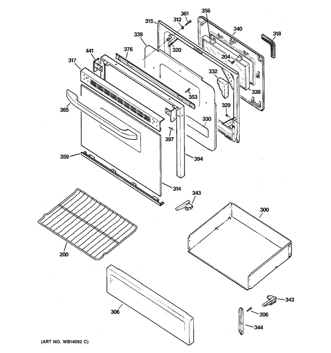 Diagram for JGBP26DEM3WW