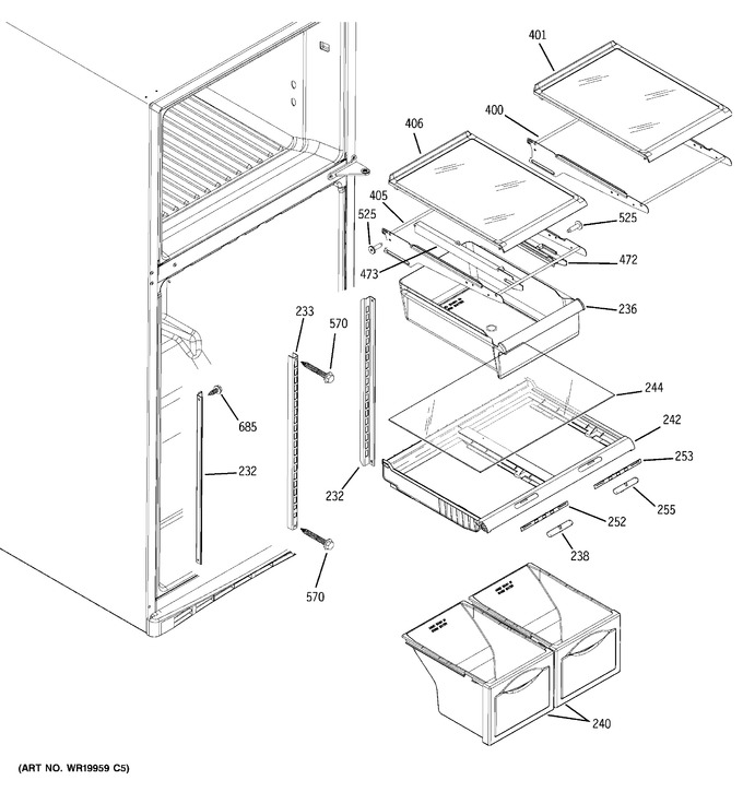 Diagram for GTS18WCPXRWW