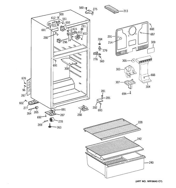 Diagram for HTR16ABSBLWW