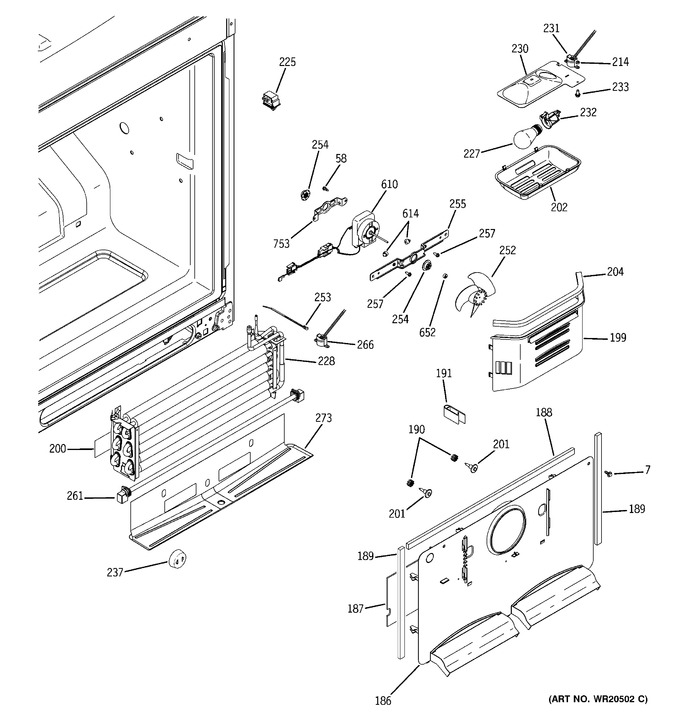 Diagram for GBSC0HBXARWW