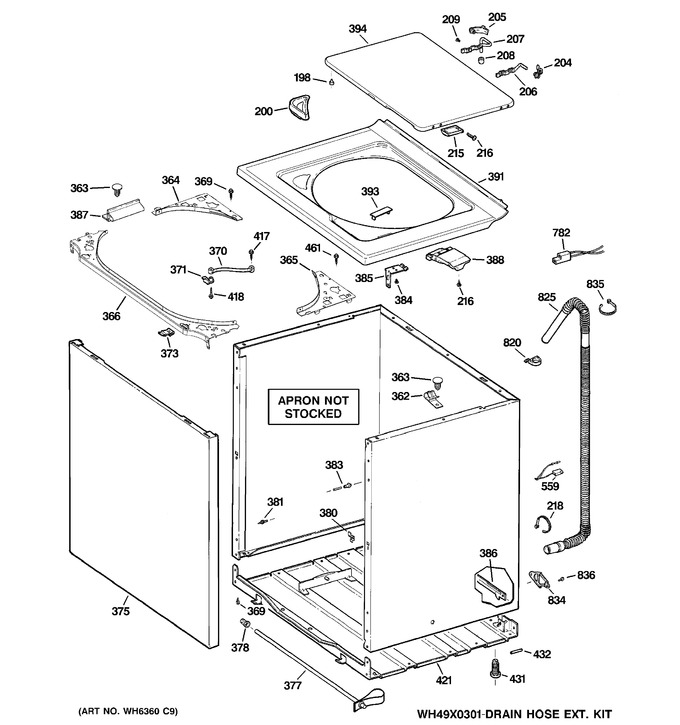 Diagram for GHDSR209H5WW