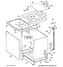 Diagram for 2 - Cabinet, Cover & Front Panel