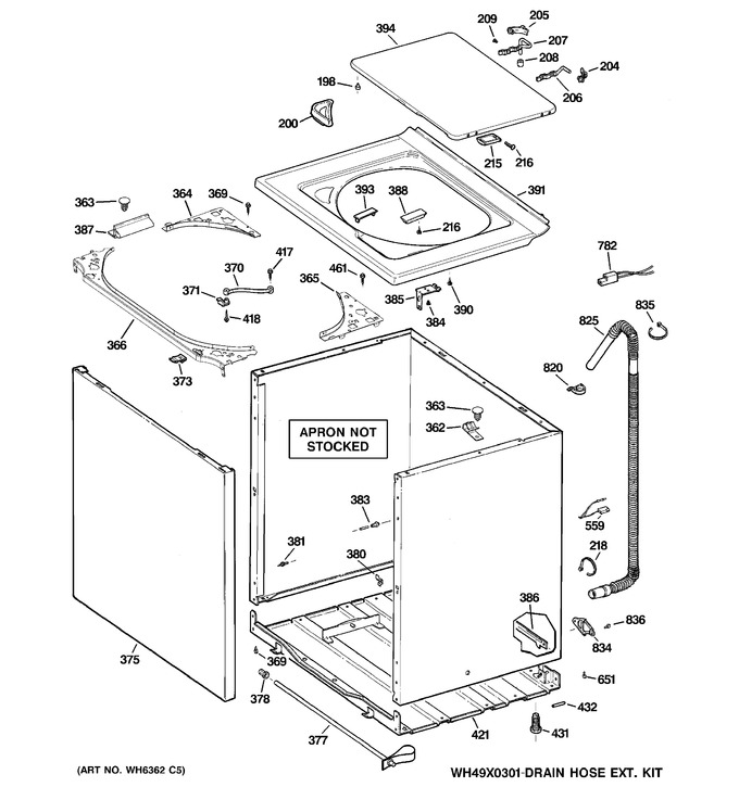 Diagram for WBB2090G3WW