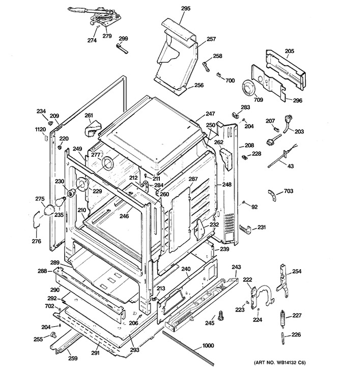 Diagram for JGB280MEN2BS