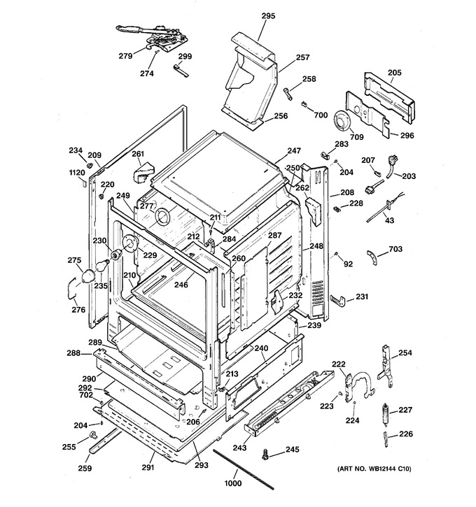 Diagram for JGB290MEN2BS