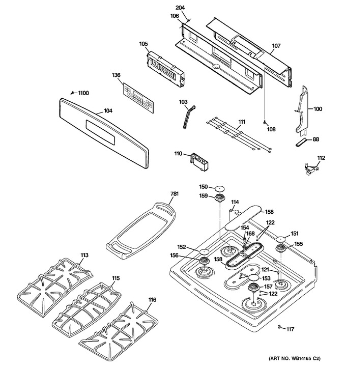 Diagram for JGB908SEL5SS