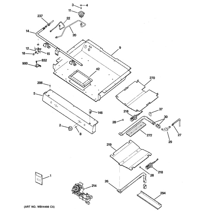 Diagram for JGBP28WEK5WW