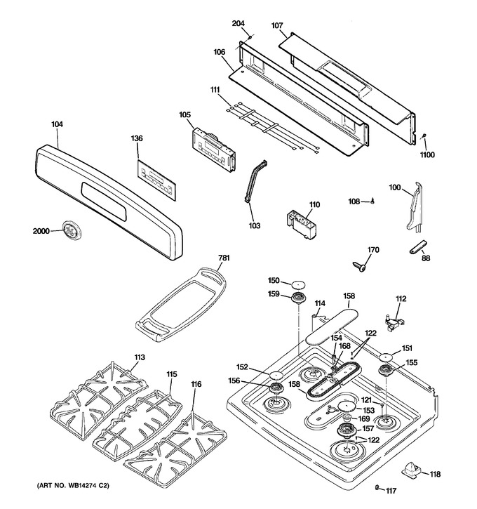 Diagram for JGBP86DEM2WW