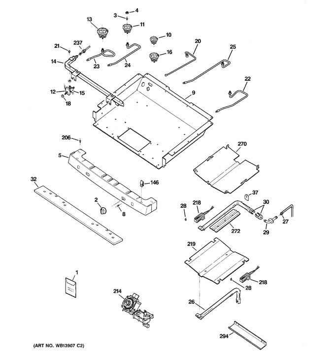 Diagram for JGBP87MEM2BG