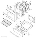 Diagram for 4 - Door & Drawer Parts