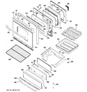 Diagram for 4 - Door & Drawer Parts