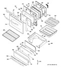 Diagram for 4 - Door & Drawer Parts