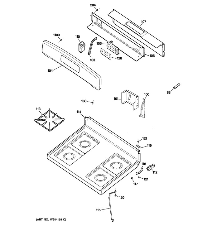 Diagram for JGBS19BEM4WH