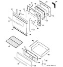 Diagram for 4 - Door & Drawer Parts