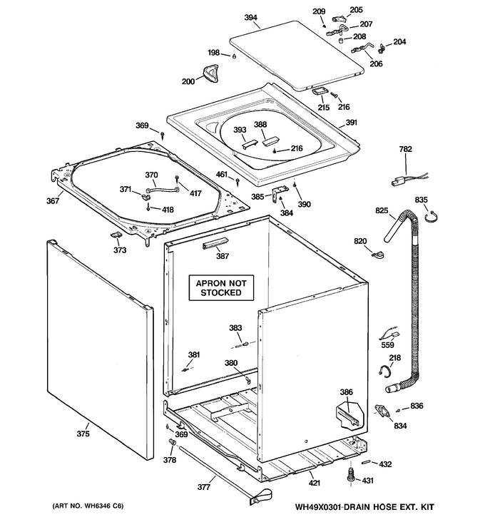 Diagram for WLSR2000G0WW