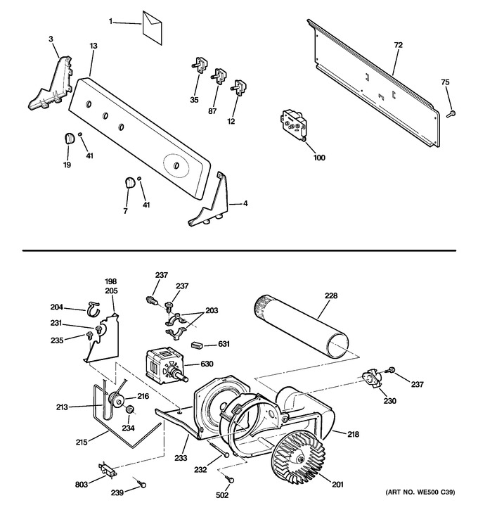 Diagram for DHDSR46GG6WW