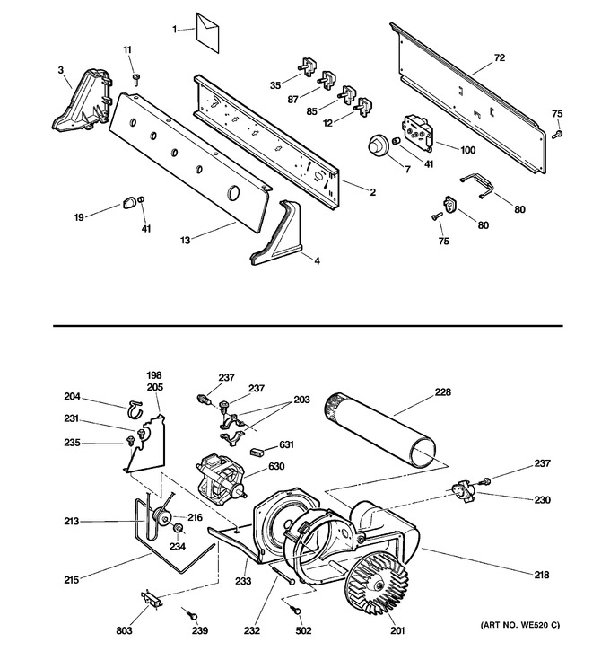 Diagram for DISR473CG5WW