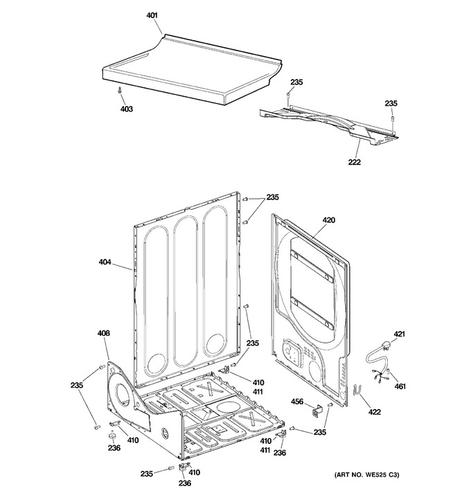 Diagram for DJXR433GG6CC