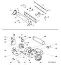 Diagram for 1 - Backsplash, Blower & Motor Assembly