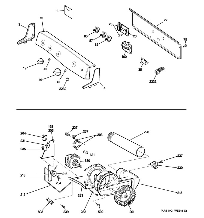 Diagram for DPSR610GG5WT