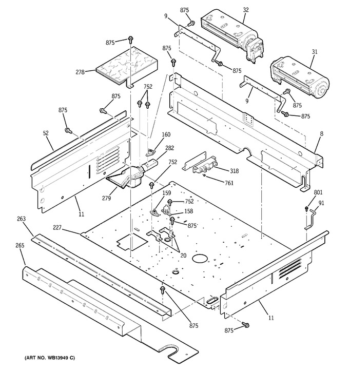 Diagram for P2S975BEM3BB