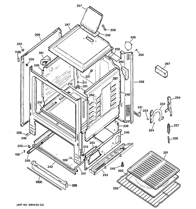 Diagram for RGB523PPH5CT