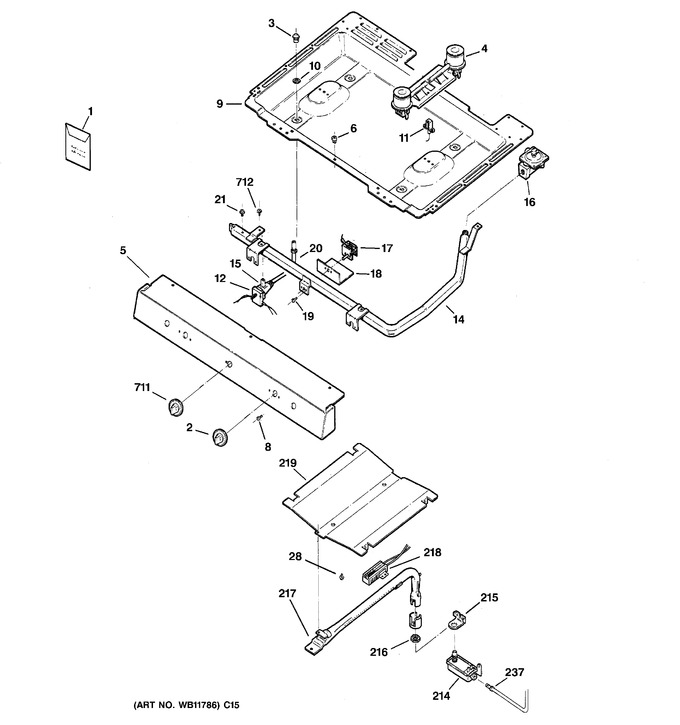 Diagram for RGB524PEH6WH