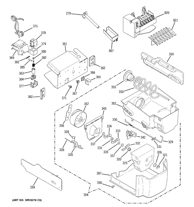 Diagram for PSS23LGSAWW