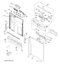 Diagram for 1 - Escutcheon & Door Asssembly