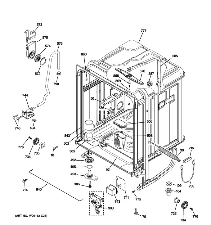 Diagram for PDWF400P00CC