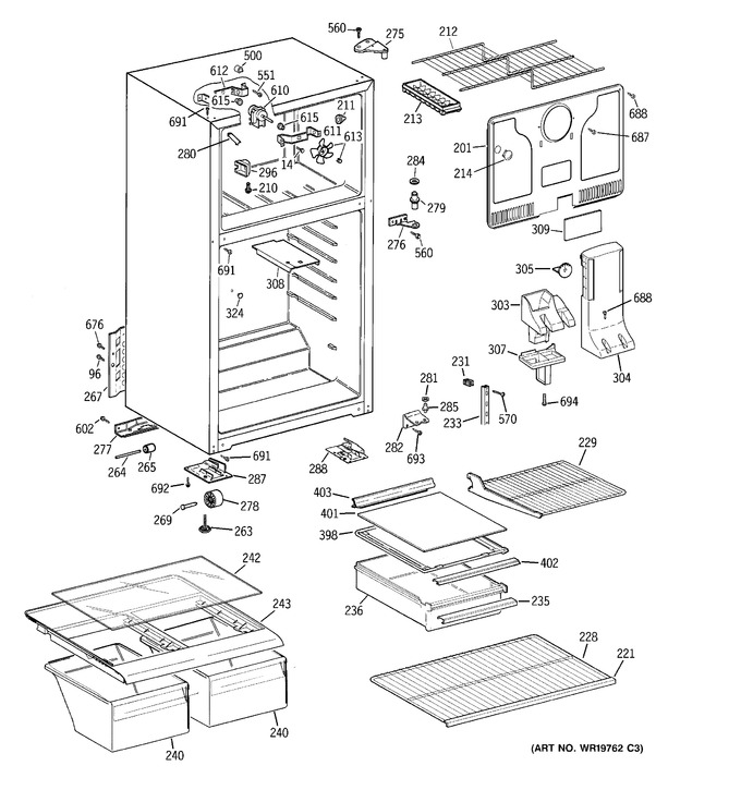 Diagram for CTS18FBSBLWW