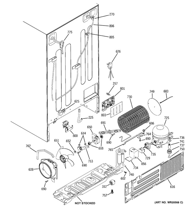 Diagram for GSHF3KGXCCWW