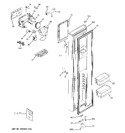 Diagram for 1 - Freezer Door