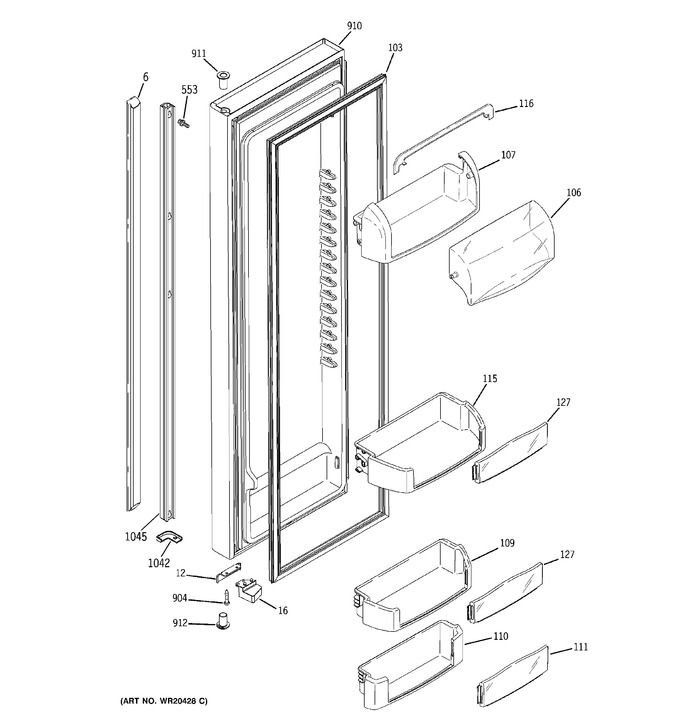 Diagram for GCE23LGTJFAV