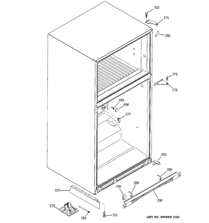 Diagram for GTE22JBTJRWW