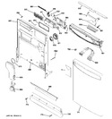 Diagram for 1 - Escutcheon & Door Assembly